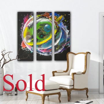 Dream bubbles/Original painting sold/Prints available